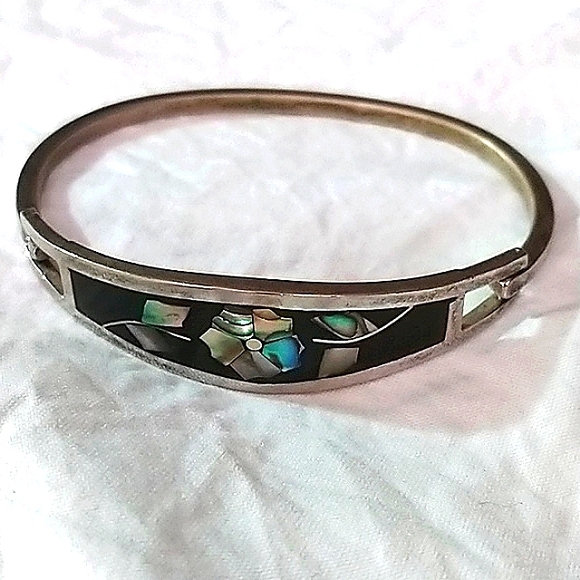 VTG Mexico Alpaca Abalone Shell - Picture 1 of 7